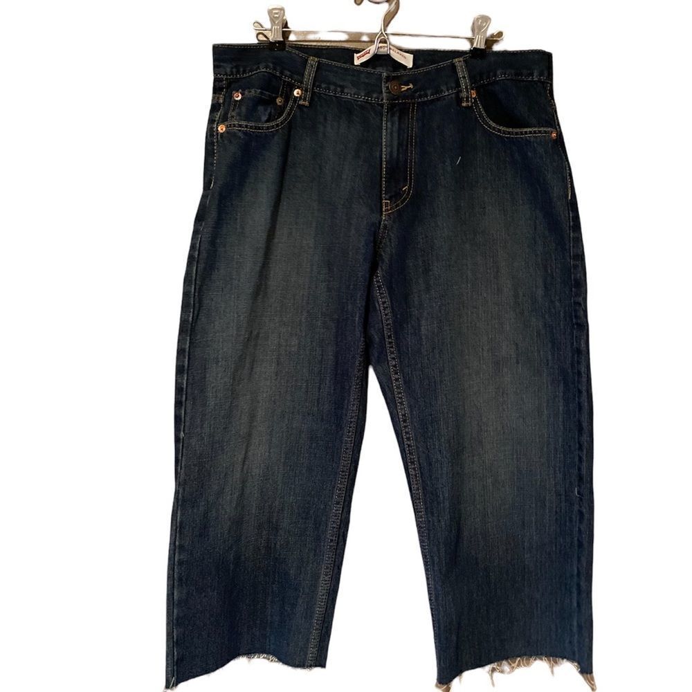 Levi’s Boys Husky Cut Off Jeans Size 14 H